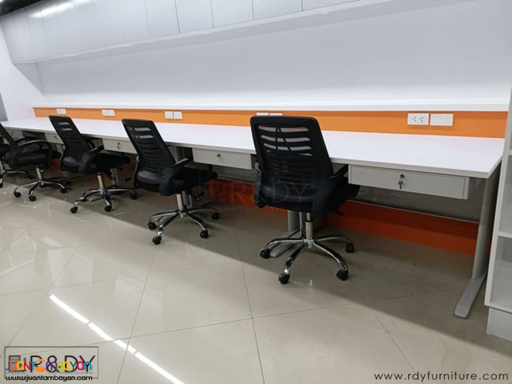 oFFICE TABLE AND CHAIRS
