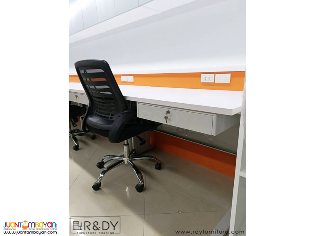 oFFICE TABLE AND CHAIRS
