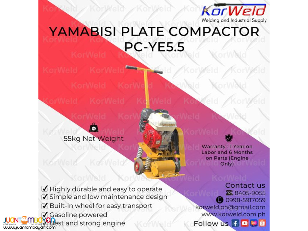 Yamabisi Plate Compactor PC-YE5.5