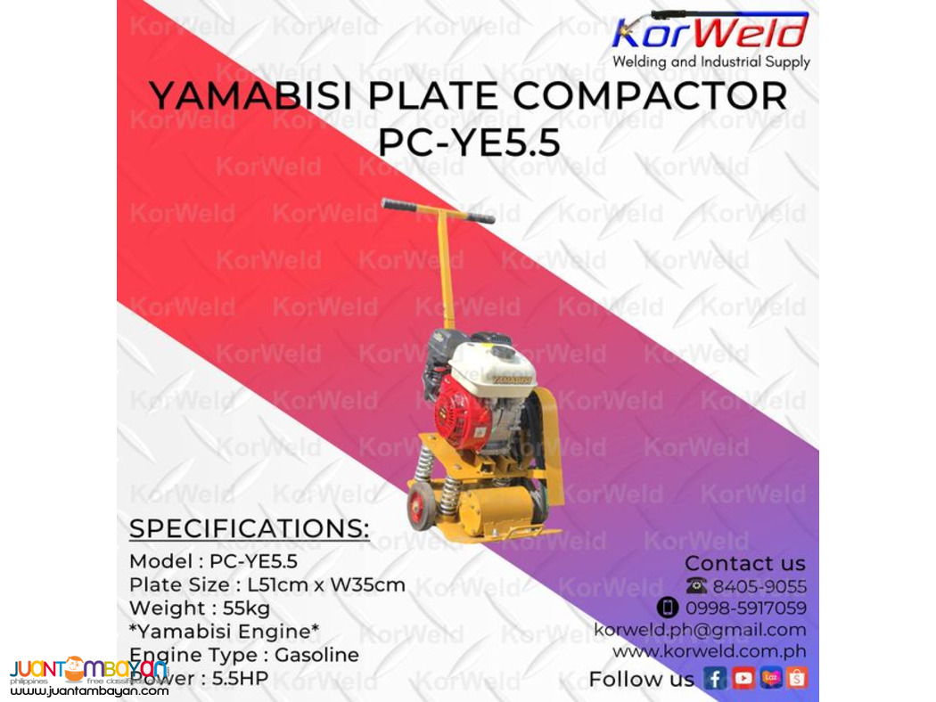 Yamabisi Plate Compactor PC-YE5.5