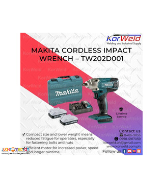 Makita Cordless Impact Wrench TW202D001