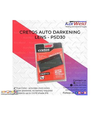 Cretos Auto Darkening Lens PSD30