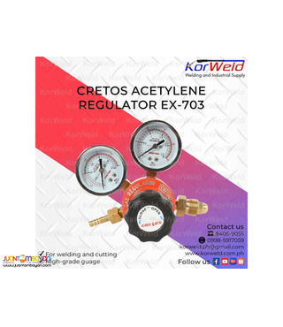 Cretos Acetylene Regulator EX-703