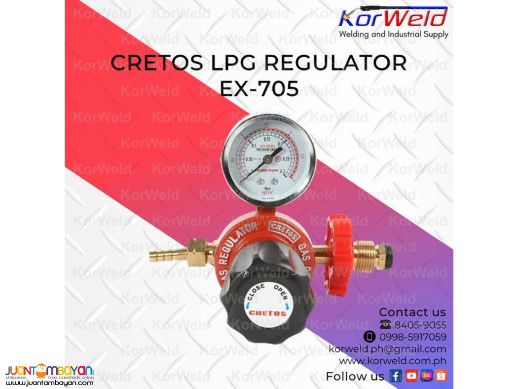 Cretos LPG Regulator EX-705