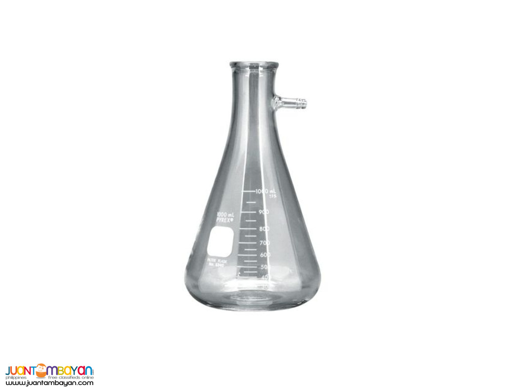 PYREX Flitering Flask, 5340-1L, 1-Liter, Filtering Flask, PYREX