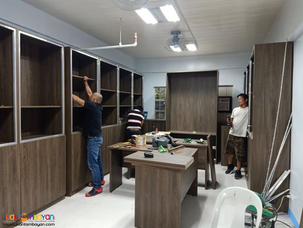 CUSTOMISE PARTITION/ TABLE/ CABINET/ WITH FURNITURES