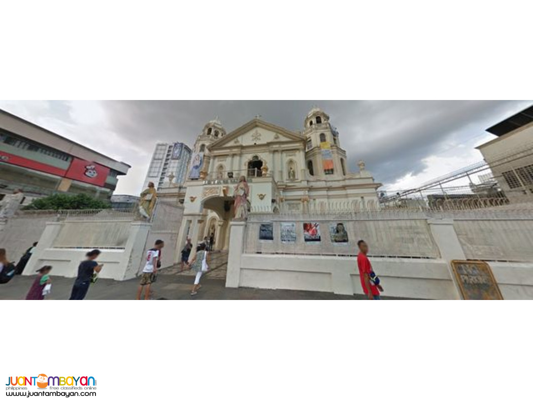 Manila Quiapo commercial lot for sale near Quiapo Church