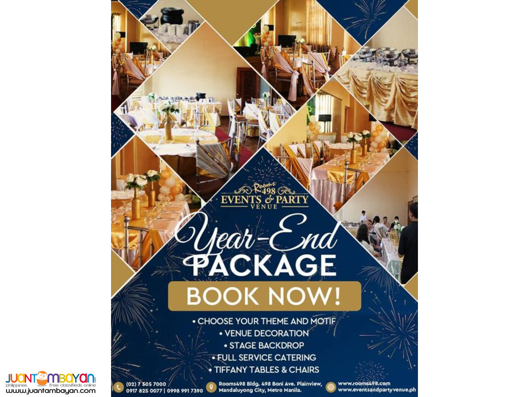 Year End Party at Rooms498