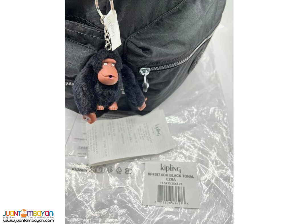 Kipling Ezra Medium Backpack Black