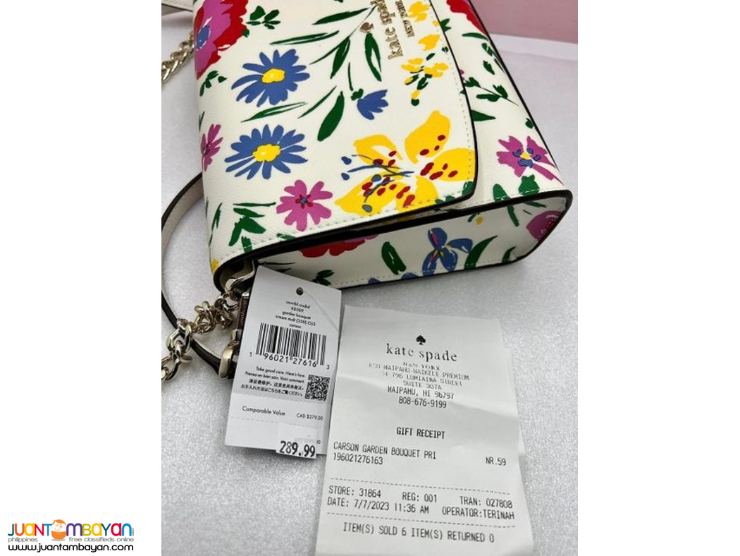 Kate Spade Carson Convertible Crossbody Bag 