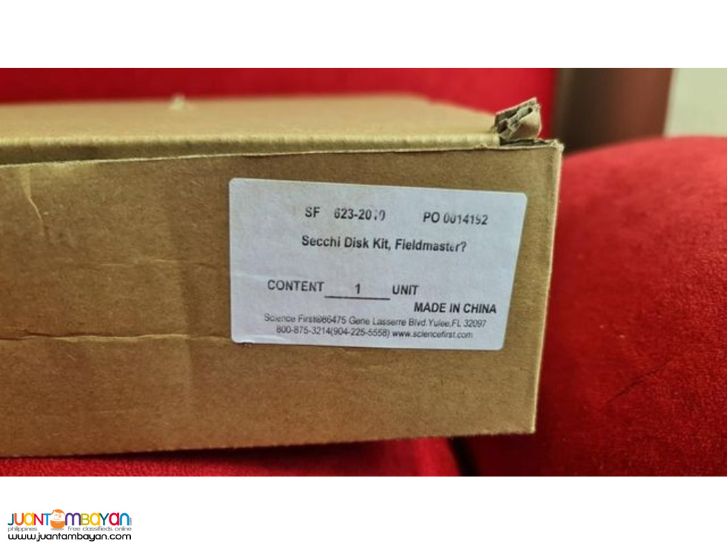 Secchi Disc, Secchi Disk, Wildco (US), Fieldmaster 623-2010