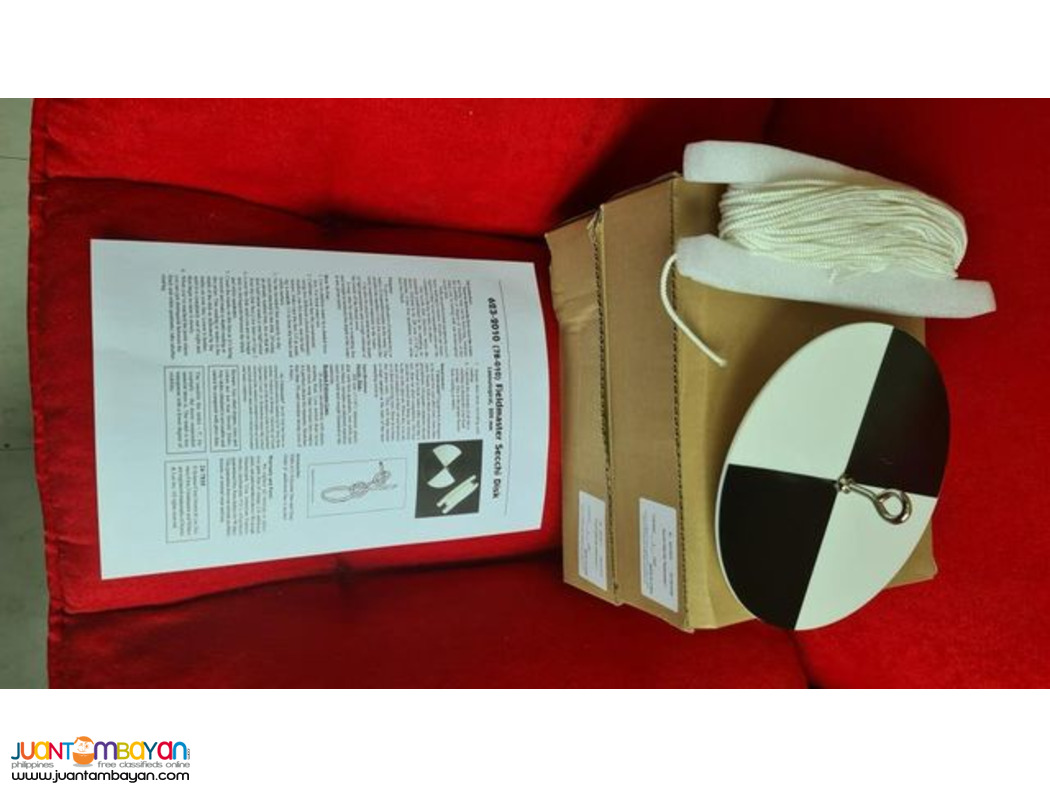 Secchi Disc, Secchi Disk, Wildco (US), Fieldmaster 623-2010