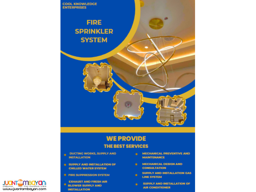 sprinkler system. installation. supply. meycauayan , bulacan