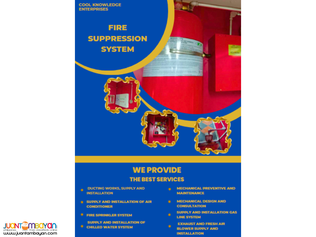 ***SUPPLY. INSTALLATION. FIRE SUPPRESSION SYSTEM***