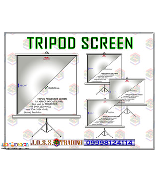 TRIPOD SCREEN | PROJECTOR SCREEN WITH STAND