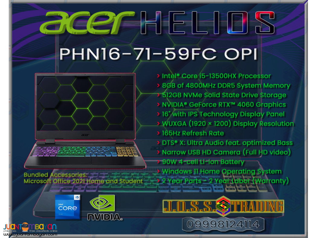 HELIOS NEO/300/16 GAMING LAPTOP | ACER PREDATOR