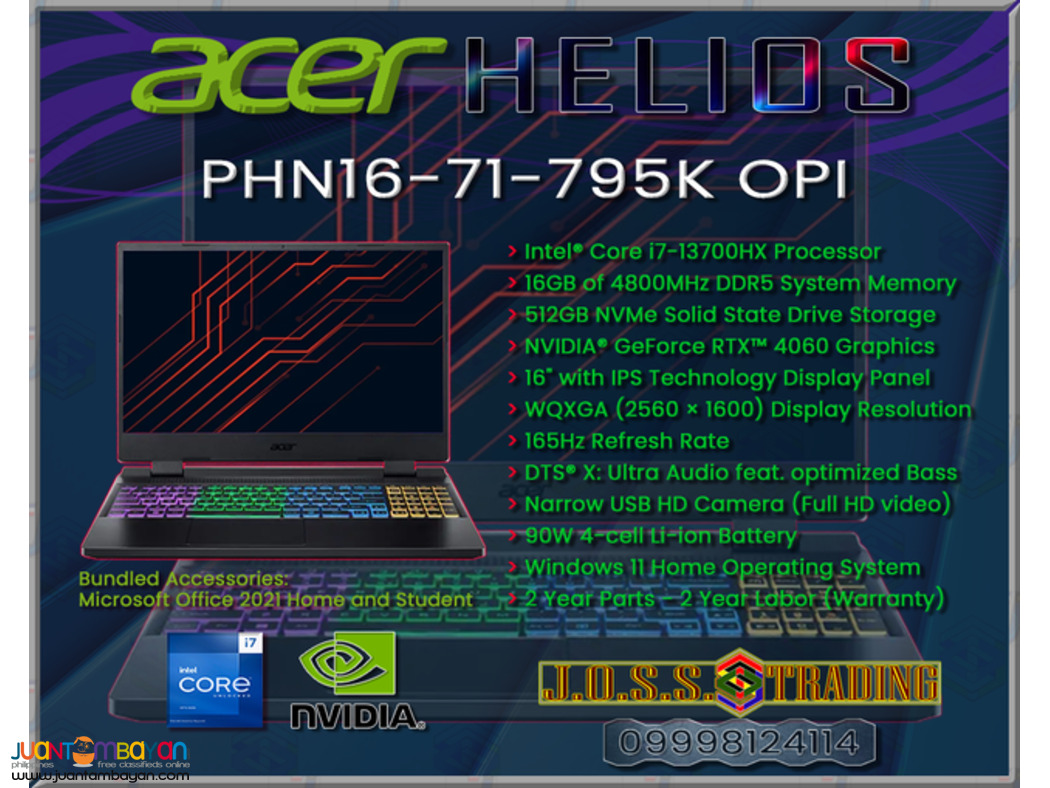HELIOS NEO/300/16 GAMING LAPTOP | ACER PREDATOR
