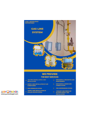 GAS LINE SYSTEM (MANILA) INSTALLATION. SUPPLY