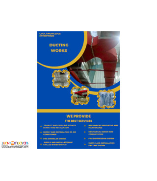 ***INSTALLATION. SUPPLY (MANILA) DUCTING WORKS