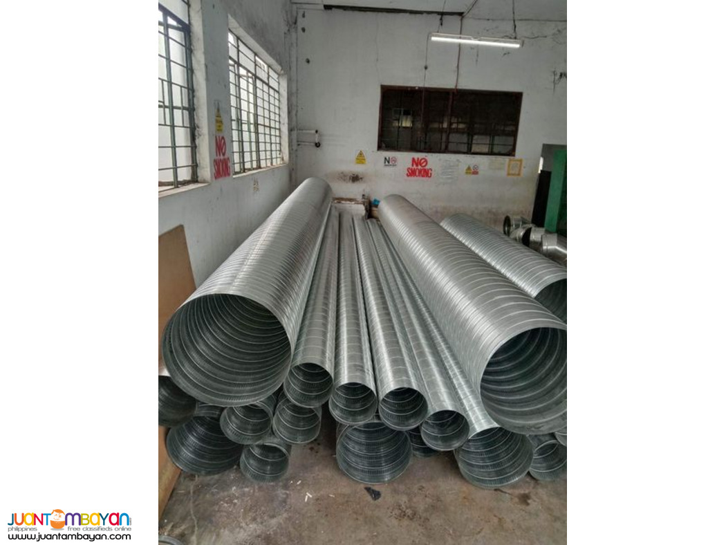 `` supply and installation of spiral duct ``