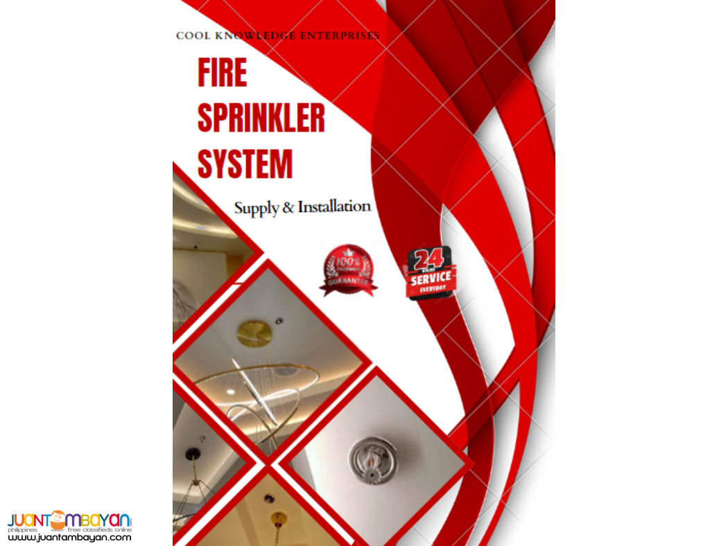 FIRE sPRINKLER sYSTEM (Manila) Installation