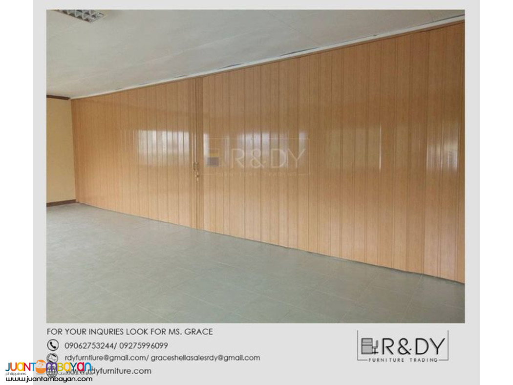PVC ACCORDION FOLDING DOOR