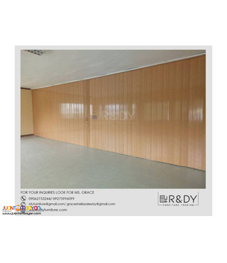 PVC ACCORDION FOLDING DOOR