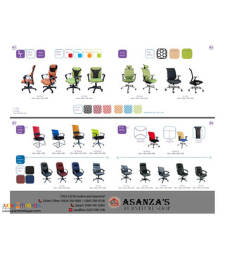 OFFICE CHAIRS (Leatherette & Fabric) Factory Price