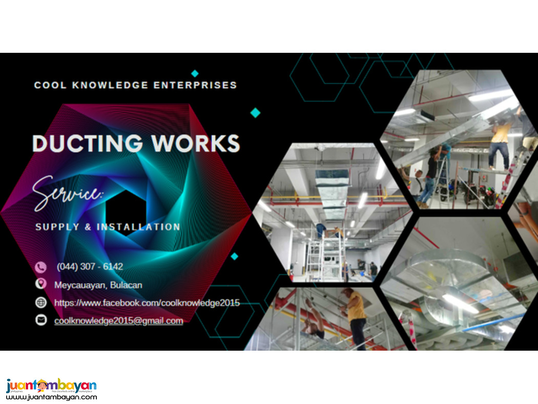 dUCT|| WORKS|| INSTALL|| MANILA