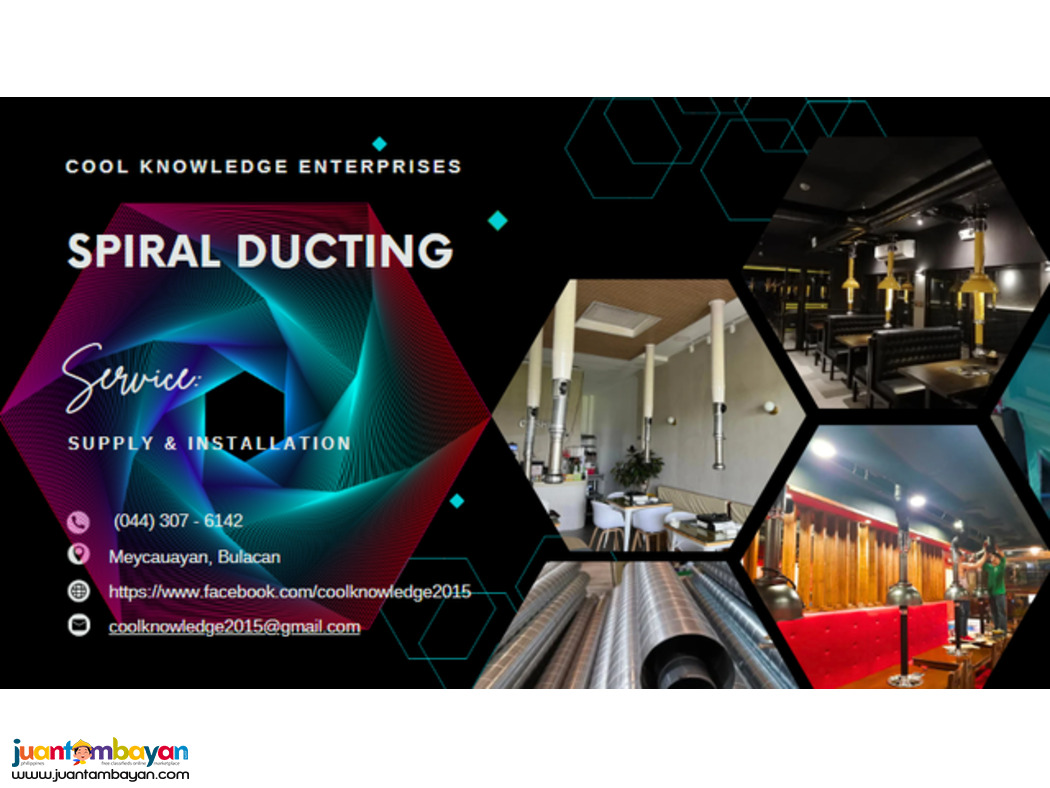 Spiral Duct|| Supply|| Install