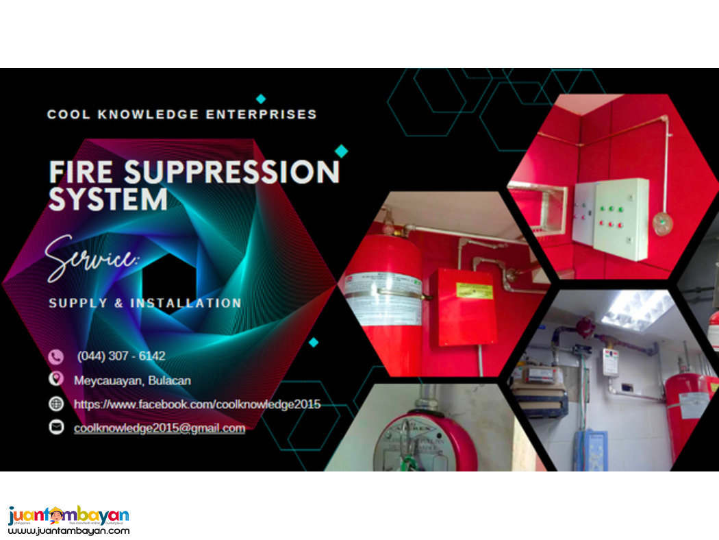FIRE SUPPRESSION SYSTEM (Meycauayan City) INSTALLATION
