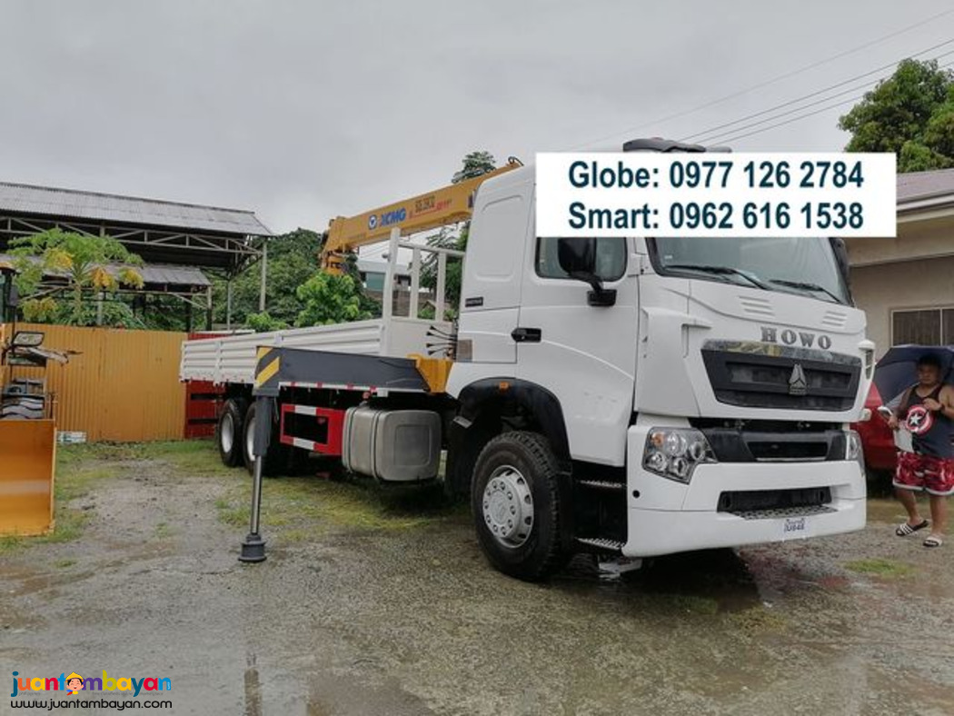 HOWO A7 6.3 TONS BOOM TRUCK