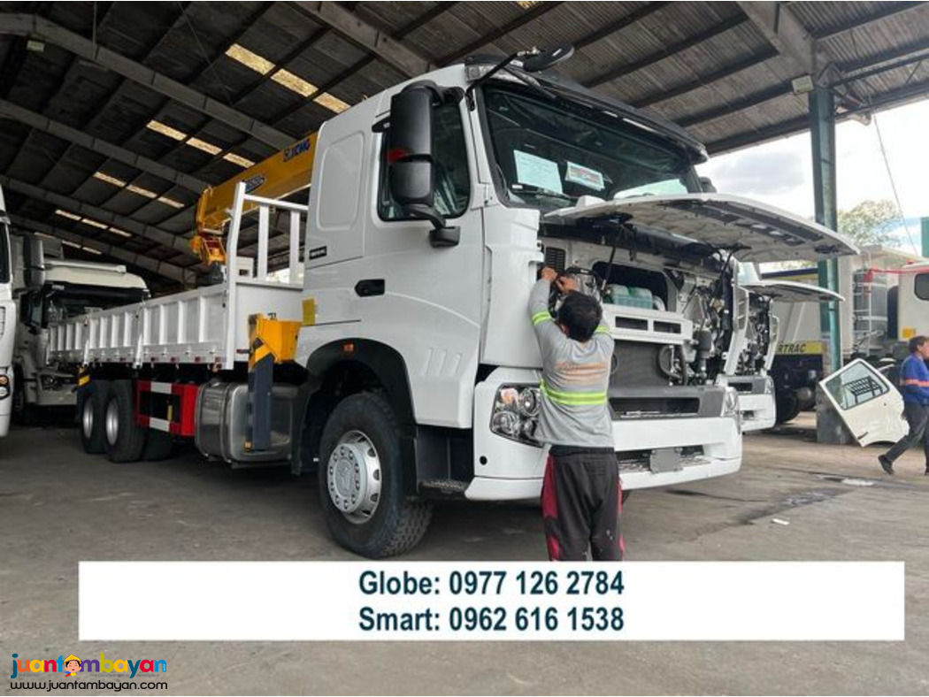 HOWO A7 6.3 TONS BOOM TRUCK