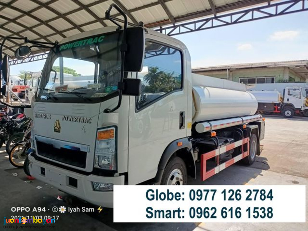 FUEL TRUCK 4000L AND 8000L 4X2 & 4X4 SINOTRUK