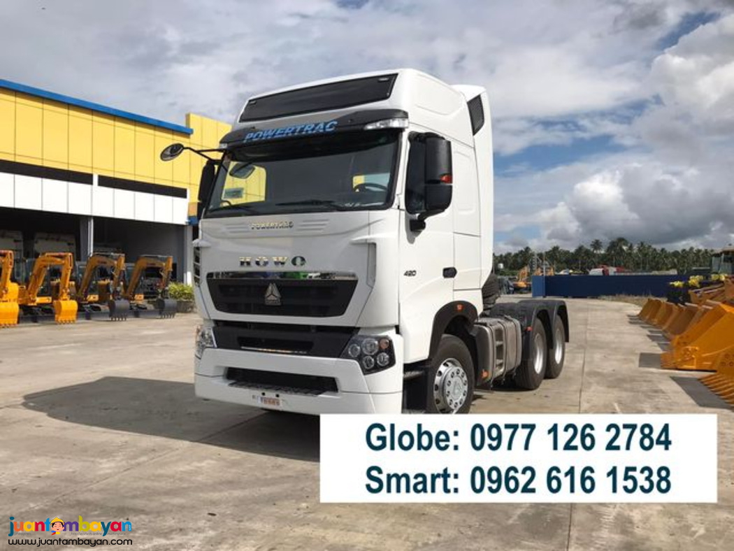 10 WHEELER PRIME MOVER TRACTOR HEAD HOWO A7
