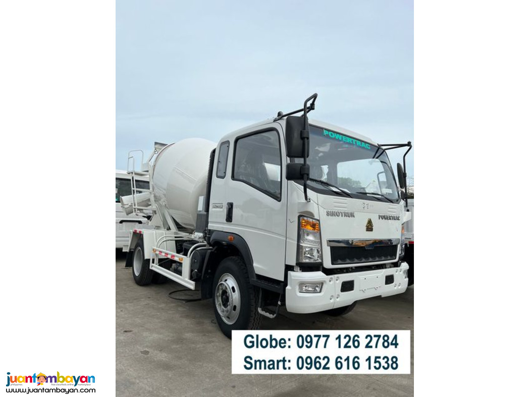 4CUBIC 6WHEELER TRANSIT MIXER TRUCK HOMAN H3/H5