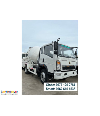 4CUBIC 6WHEELER TRANSIT MIXER TRUCK HOMAN H3/H5