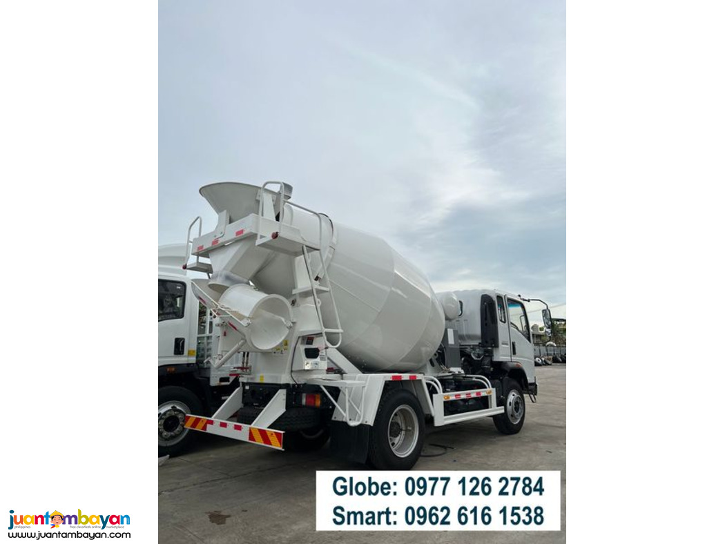 4CUBIC 6WHEELER TRANSIT MIXER TRUCK HOMAN H3/H5