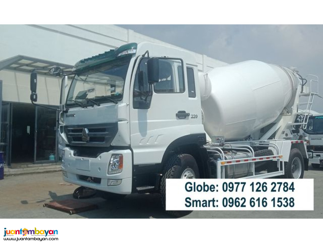4CUBIC 6WHEELER TRANSIT MIXER TRUCK HOMAN H3/H5