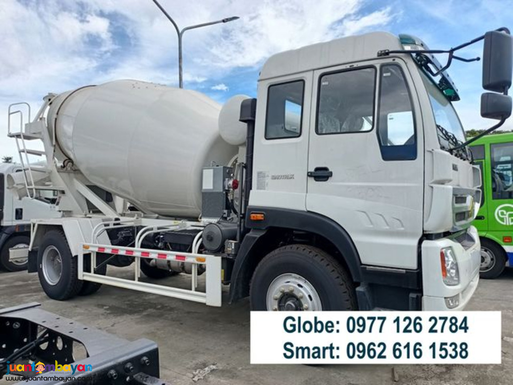 4CUBIC 6WHEELER TRANSIT MIXER TRUCK HOMAN H3/H5