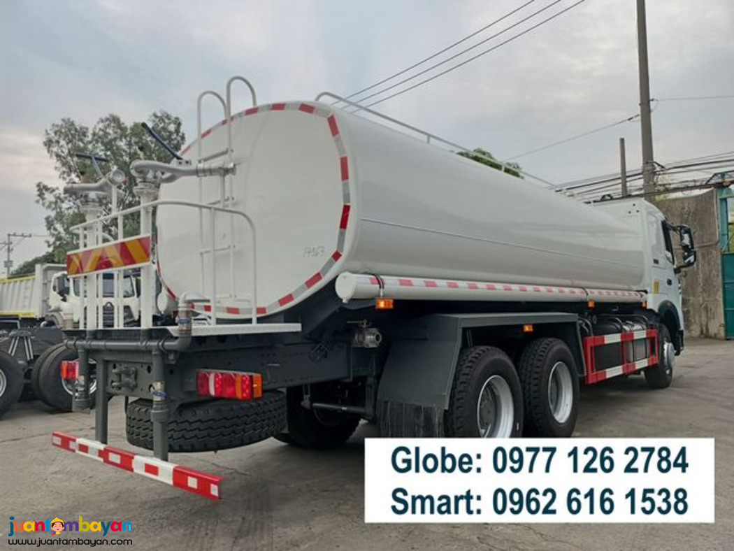 2000 LITERS WATER TRUCK 10WHEELER 6X4 HOWO