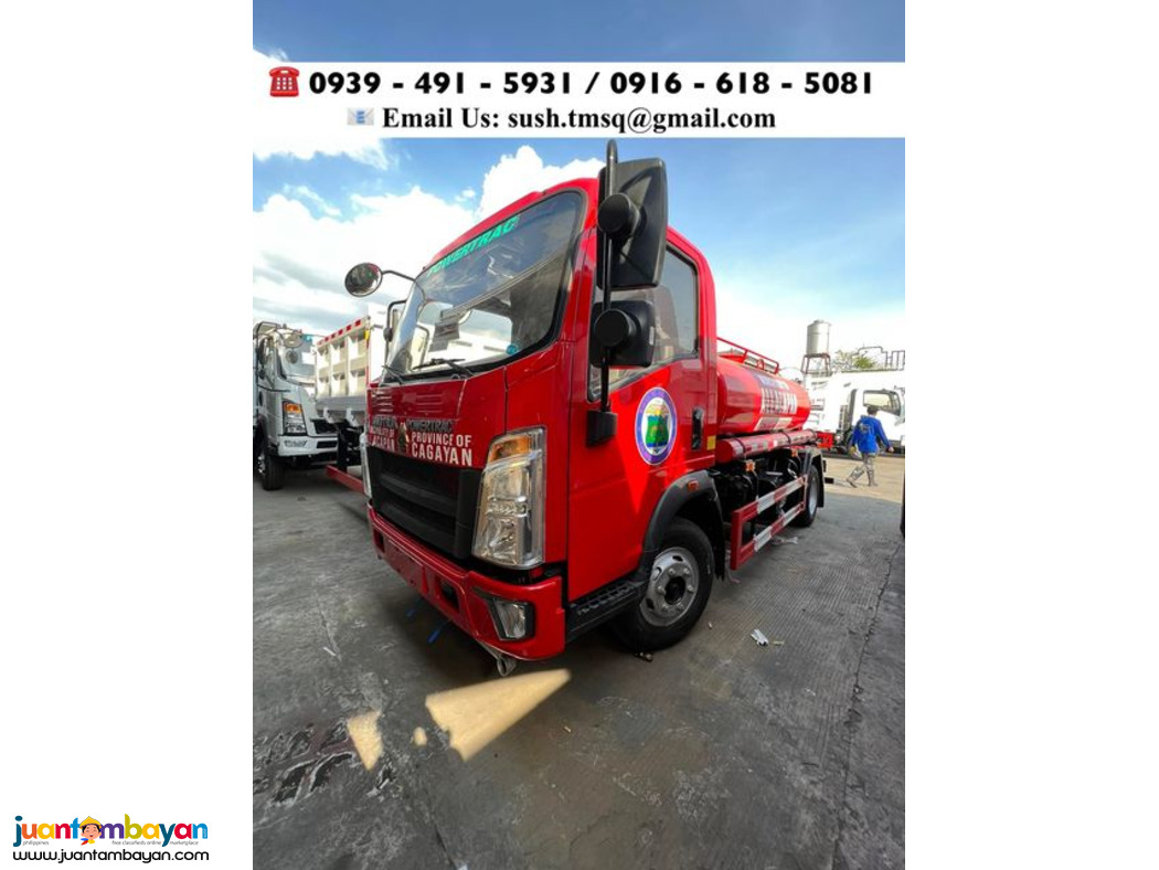 SINOTRUK HOMAN H3 WATER TRUCK 4000 LITERS