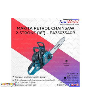 Makita Petrol Chainsaw 2-Stroke (16