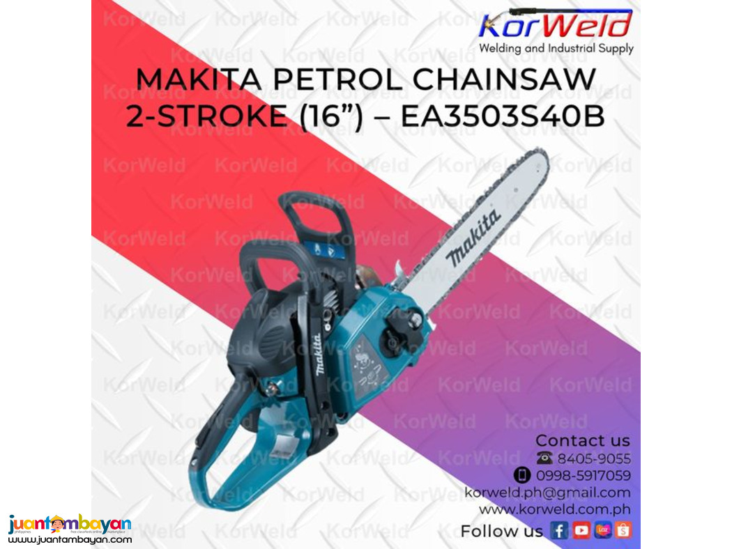 Makita Petrol Chainsaw 2-Stroke (16