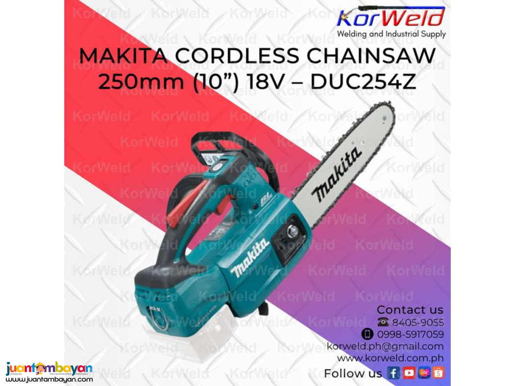 Makita Cordless Chainsaw 250mm (10