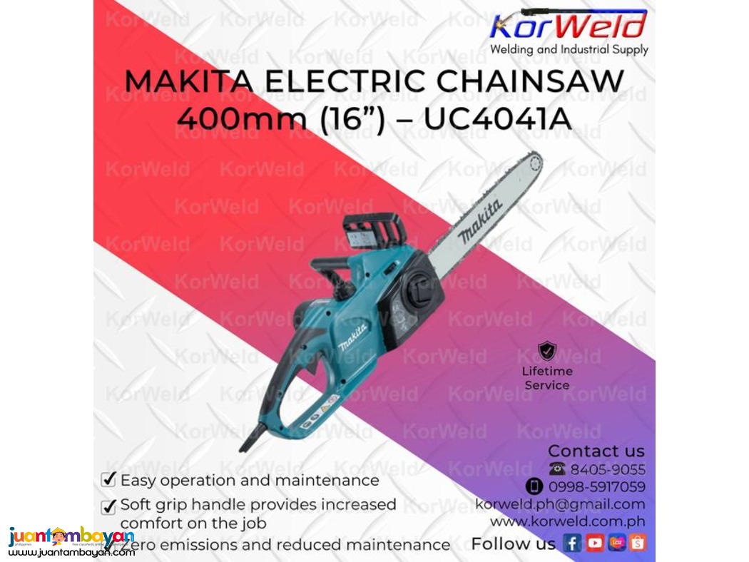 Makita Electric Chainsaw 400mm (16