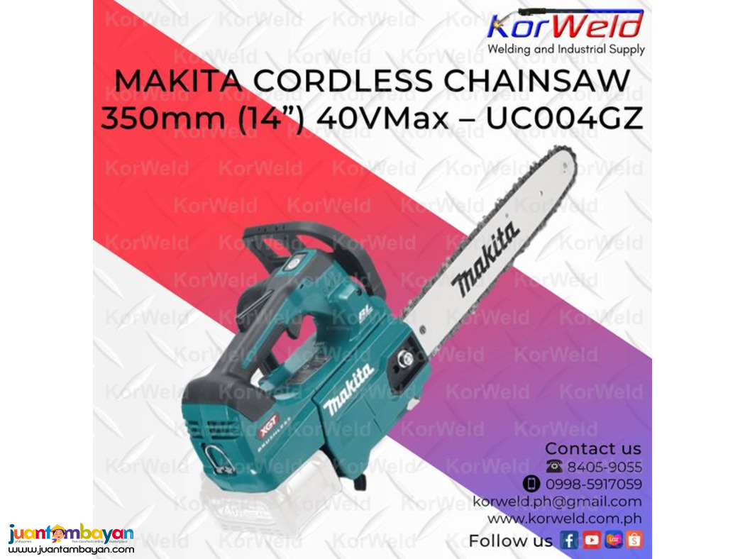 Makita Cordless Chainsaw 350mm (14