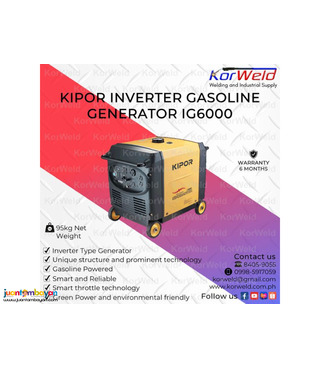 KIPOR Inverter Gasoline Generator IG6000