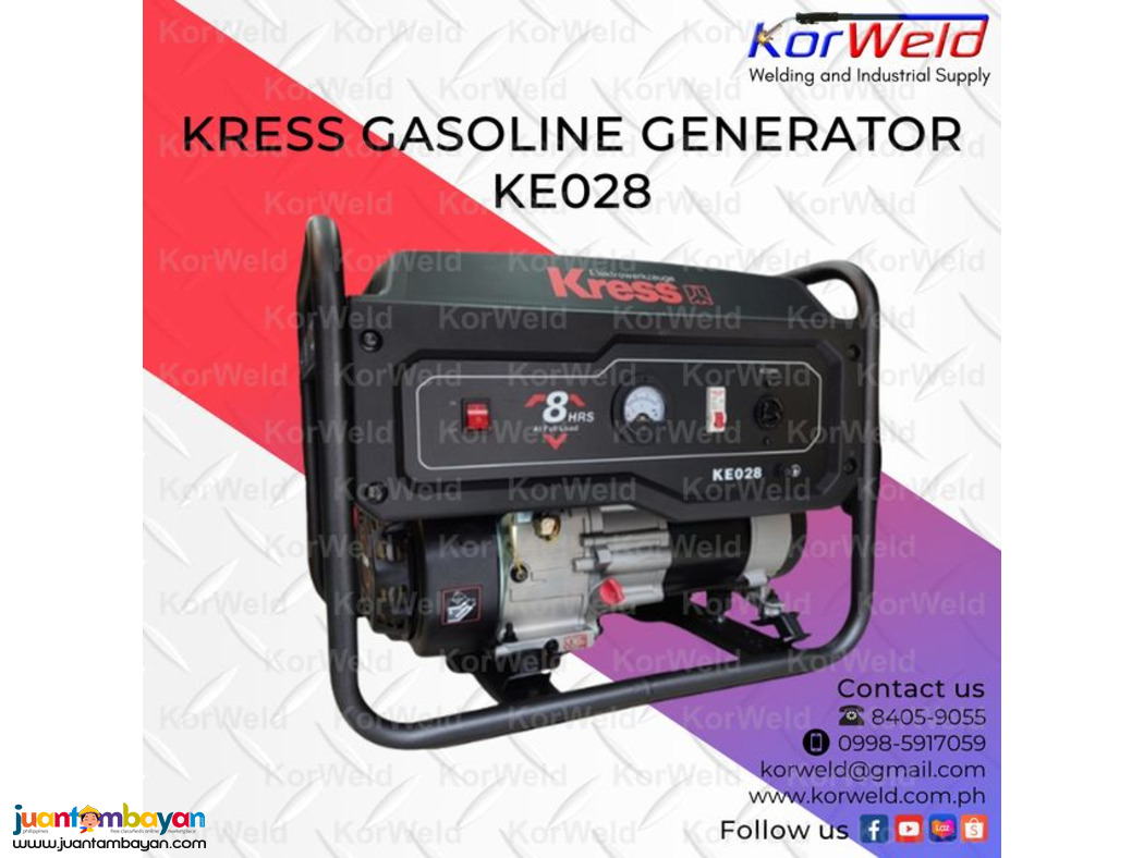 KRESS Gasoline Generator KE028 - 2.8kVa