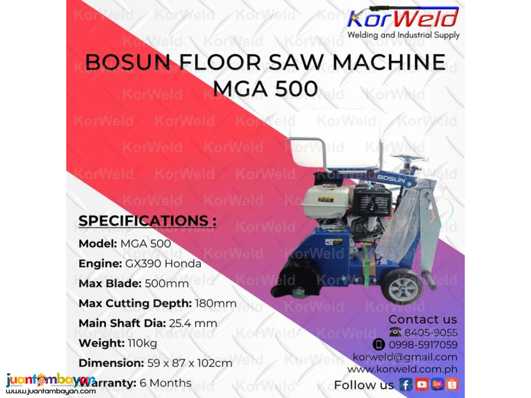 BOSUN Floor Saw Machine MGA500